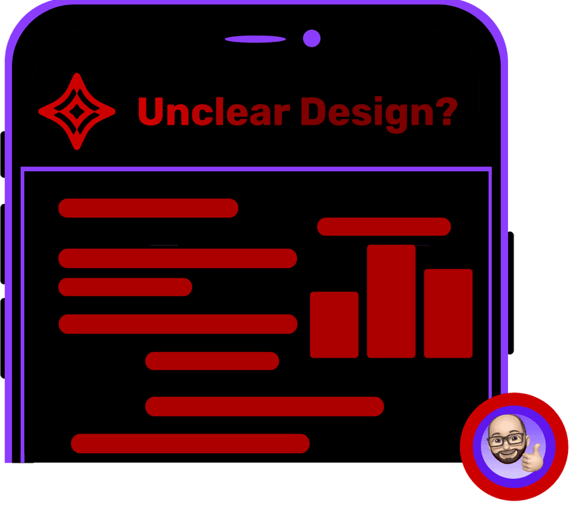 Enhance your visuals – expert graphic design solutions to fix outdated and unclear designs.